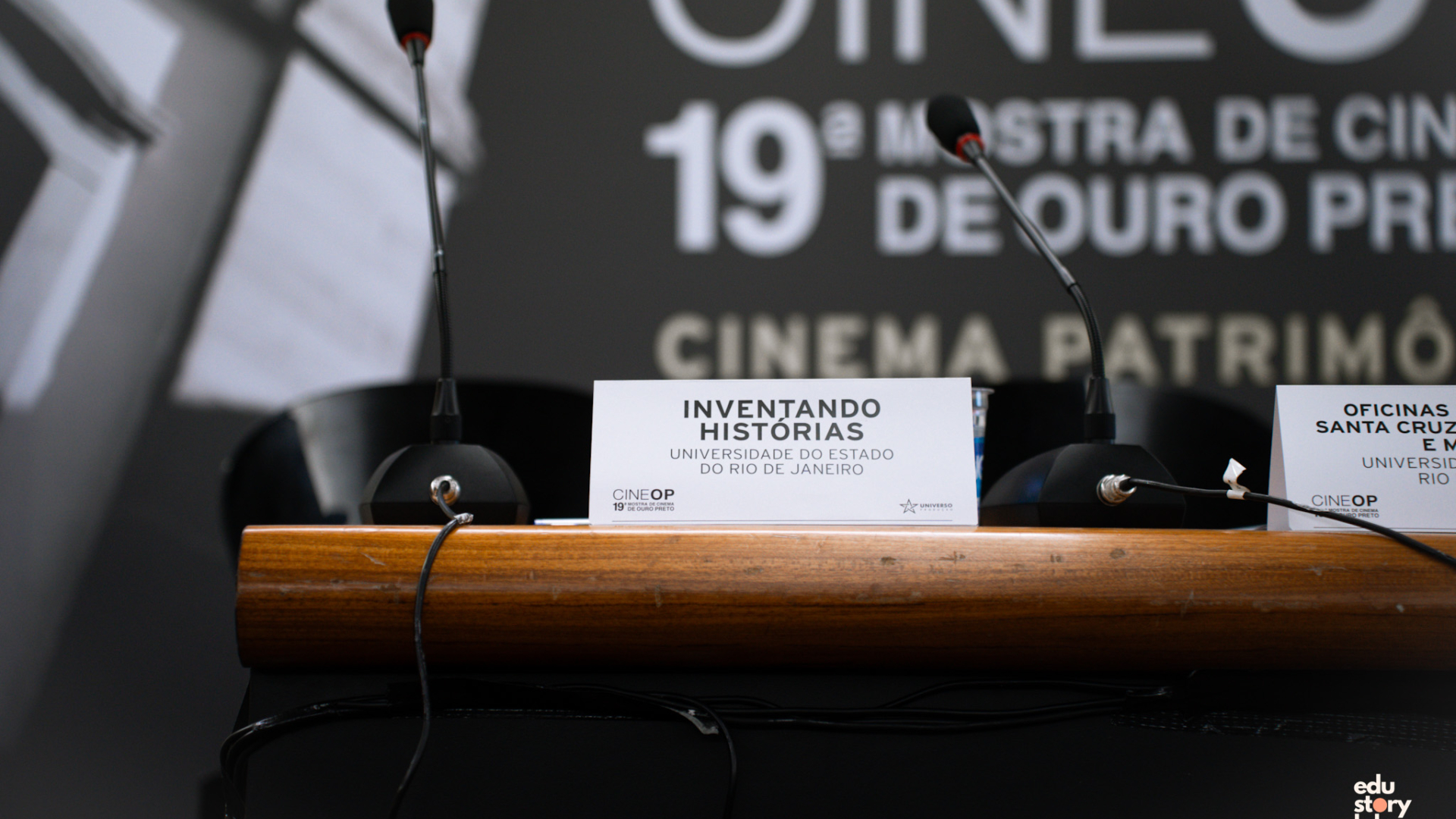 Mesa de apresentação da 19 CINEOP