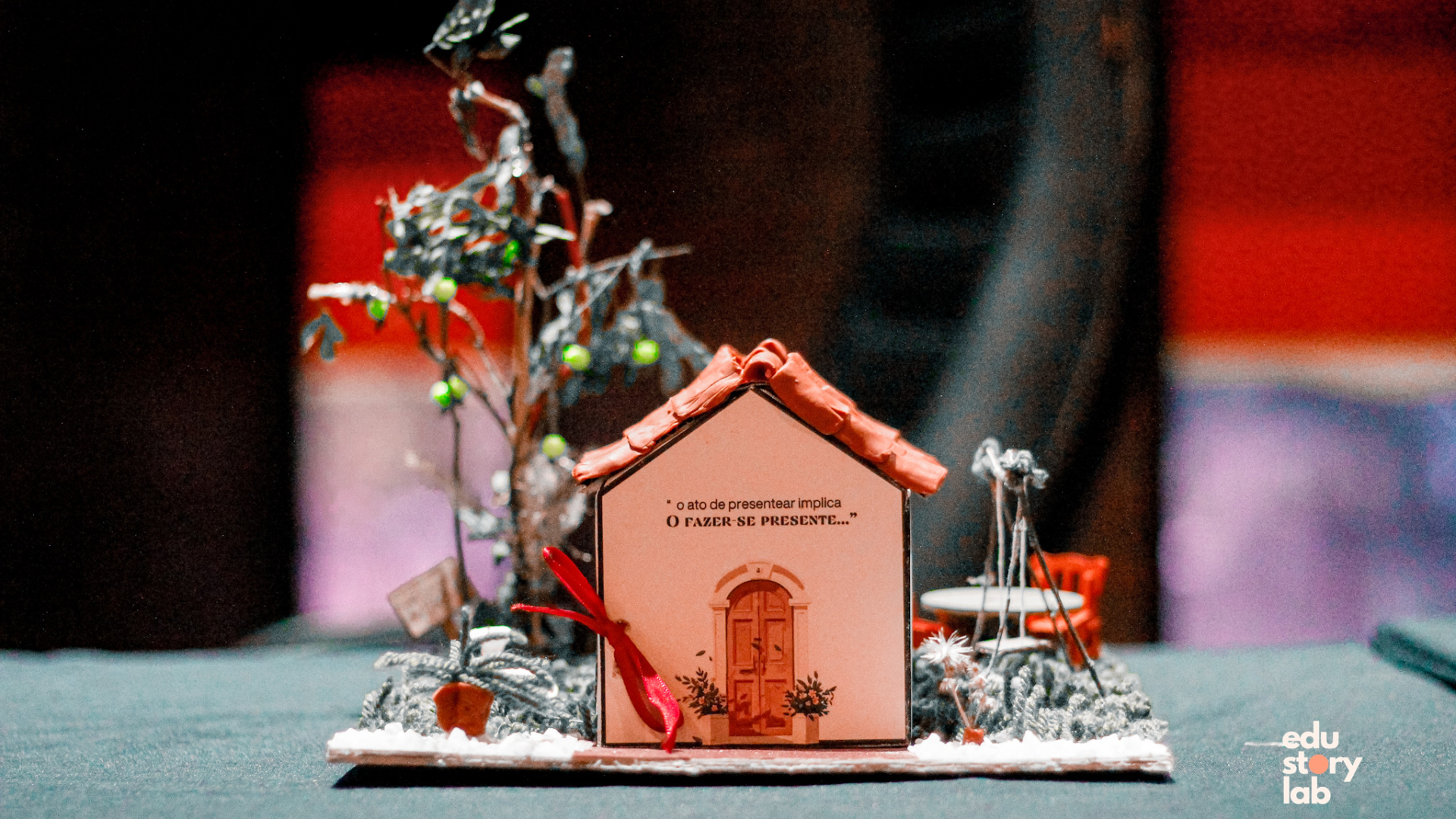 maquete de uma casa, apresentada no X Seminário de LABEIS